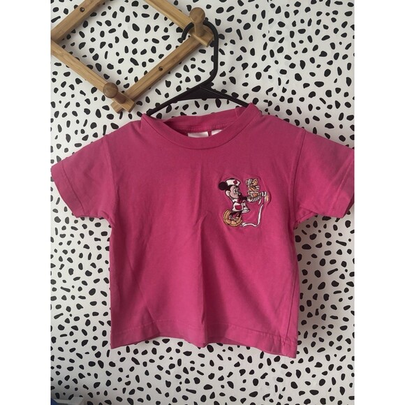 Disney Store Other - Disney Store Girls Disney Minnie Embroidered Cat T-Shirt XS Pink